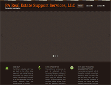 Tablet Screenshot of parealestatesupport.com